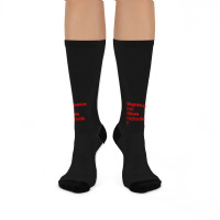 Magnesium Iron Silicate Hydroxide In Red Crew Socks | Artistshot