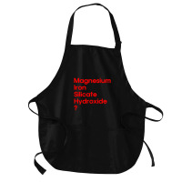 Magnesium Iron Silicate Hydroxide In Red Medium-length Apron | Artistshot