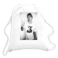 Morrissey Finger Flip [twhite] Drawstring Bags | Artistshot