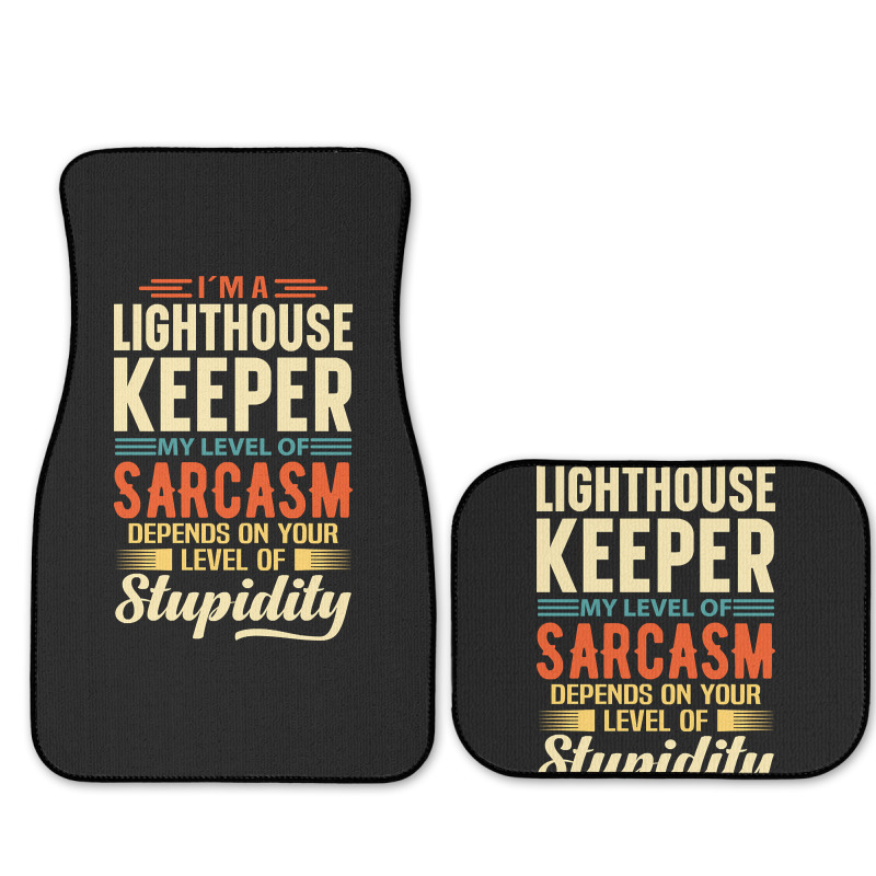 Trending I'm A Lighthouse Keeper Full Set Car Mats | Artistshot