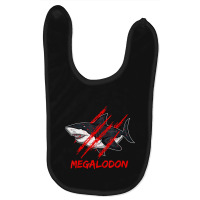 Limited Edition Megalodon Giant Shark Fossil Of The Ocean Dinosaurs Baby Bibs | Artistshot