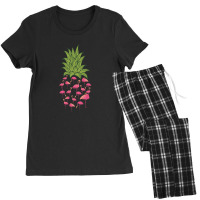 Pineapple Flamingo Women's Pajamas Set | Artistshot