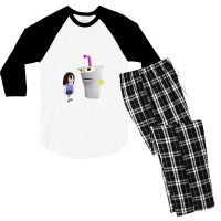 Azumanga Daioh Master Shake Men's 3/4 Sleeve Pajama Set | Artistshot