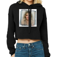 Kirsten Dunst Portrait Cropped Hoodie | Artistshot