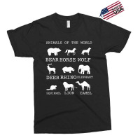 Animals Of The World Exclusive T-shirt | Artistshot