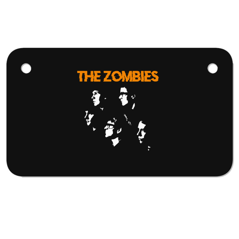 The Zombies Legends Motorcycle License Plate | Artistshot