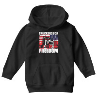 Amerikanische Flagge Kanada Flagge Freiheitskonvoi 2022 T Shirt Youth Hoodie | Artistshot