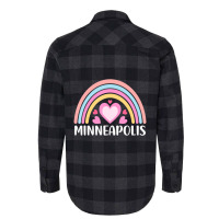 Limited Edition Minneapolis Minnesota Rainbow Flannel Shirt | Artistshot