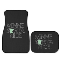 Trending Minnesorta Nice Mn Minnesota Full Set Car Mats | Artistshot