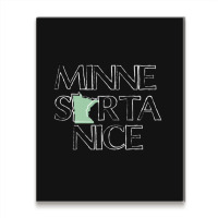 Trending Minnesorta Nice Mn Minnesota Metal Print Vertical | Artistshot