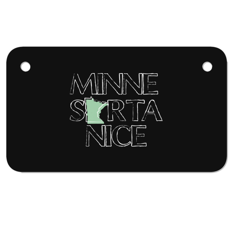 Trending Minnesorta Nice Mn Minnesota Motorcycle License Plate | Artistshot