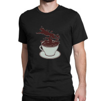 Coffee Cheater Fancy Deal Digital Art Graphic Vector T Classic T-shirt | Artistshot