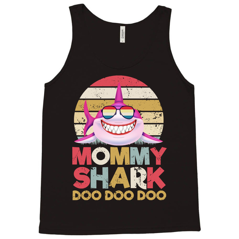 Trending Mommy Shark Doo Doo Doo Tank Top by Crews Micki | Artistshot