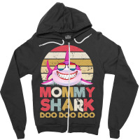 Trending Mommy Shark Doo Doo Doo Zipper Hoodie | Artistshot