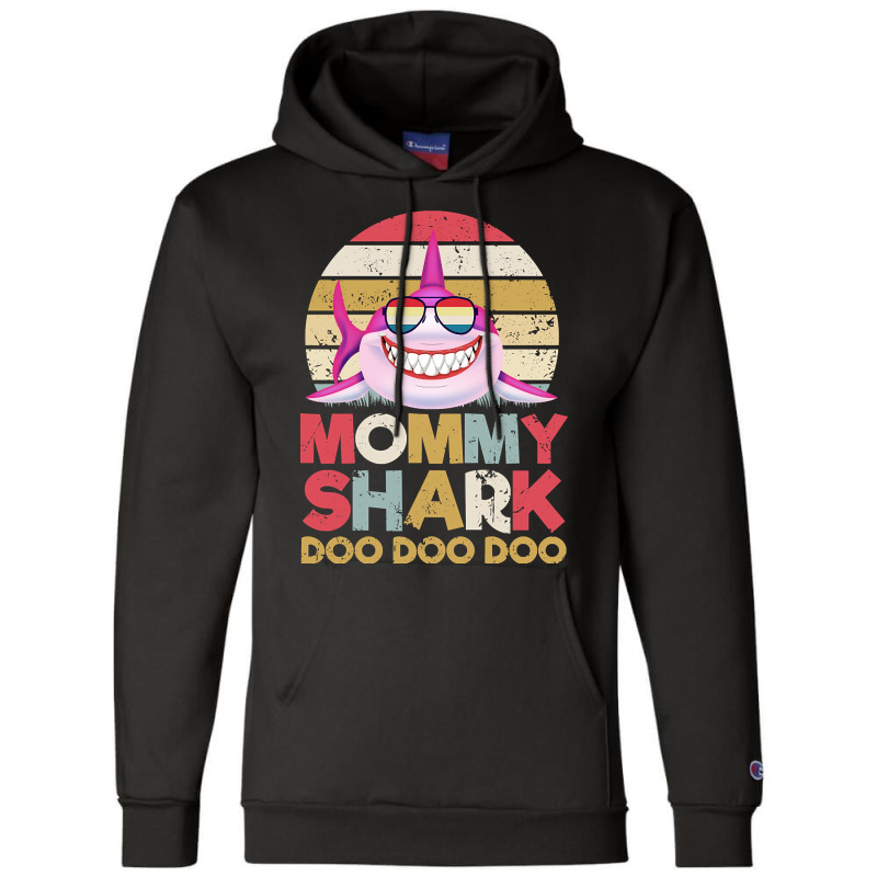 Trending Mommy Shark Doo Doo Doo Champion Hoodie by Crews Micki | Artistshot