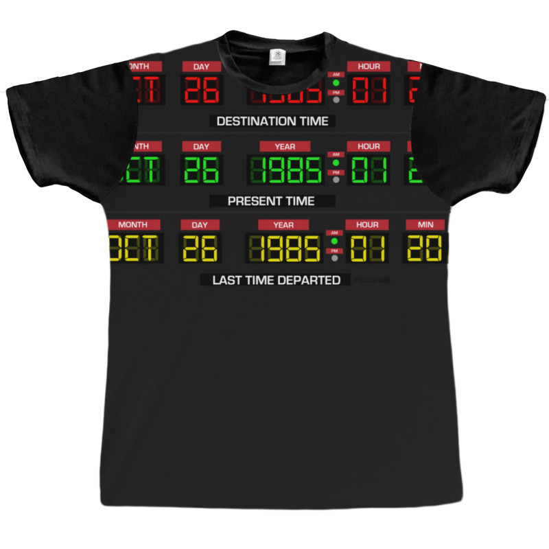 Back To The Future 2 Delorean Time Travel Display Graphic T-shirt by LakeshaHughlett | Artistshot