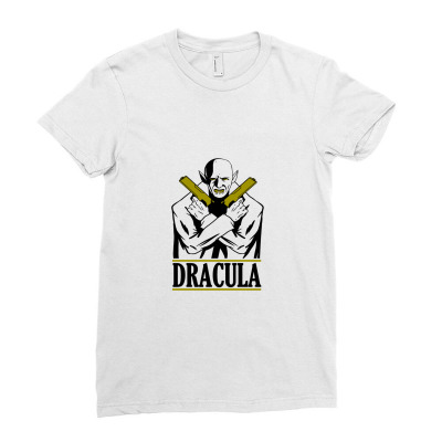 Dracula    Jackie Daytona Ladies Fitted T-shirt Designed By Kudunakam
