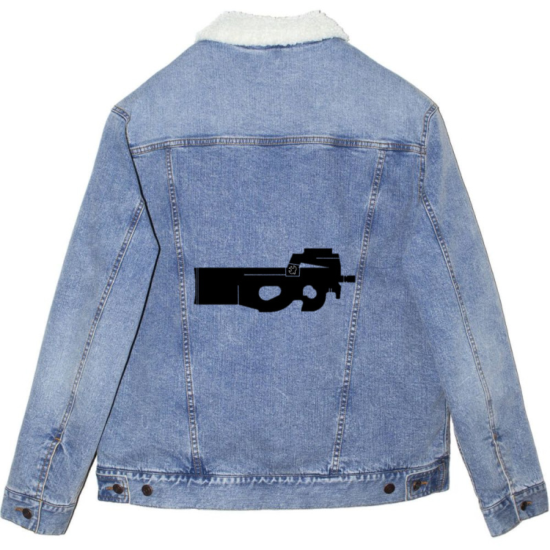 Peacemaker’s Gun In Ep8 Unisex Sherpa-lined Denim Jacket | Artistshot