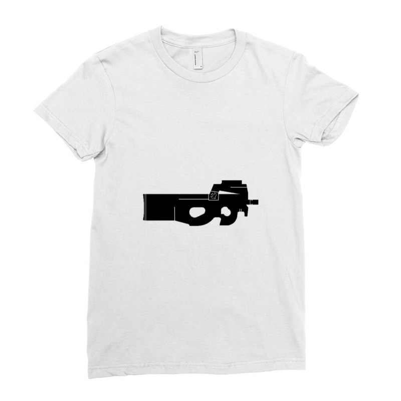 Peacemaker’s Gun In Ep8 Ladies Fitted T-shirt | Artistshot