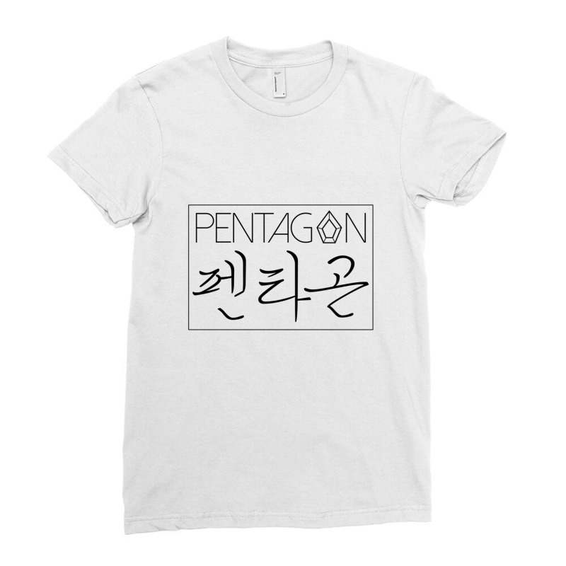 Pentagon Ladies Fitted T-Shirt by yenalsardao | Artistshot