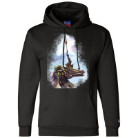 Limited Edition Fractal Unicorn Champion Hoodie | Artistshot