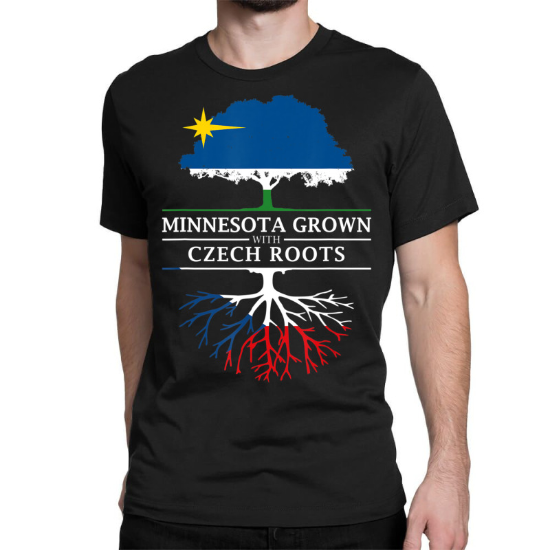 Trending Minnesota Grown With Czech Roots Czech Republic Classic T-shirt | Artistshot