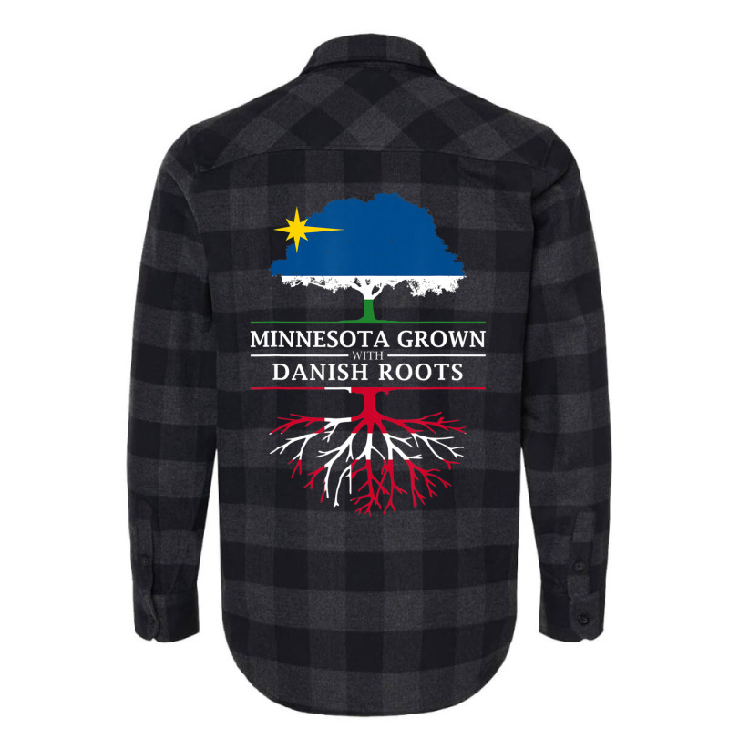 Limited Edition Minnesota Grown With Danish Roots Denmark Flannel Shirt | Artistshot