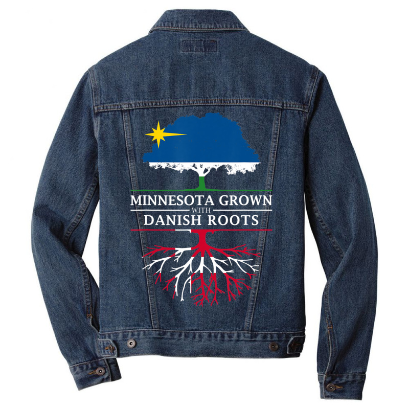 Limited Edition Minnesota Grown With Danish Roots Denmark Men Denim Jacket | Artistshot