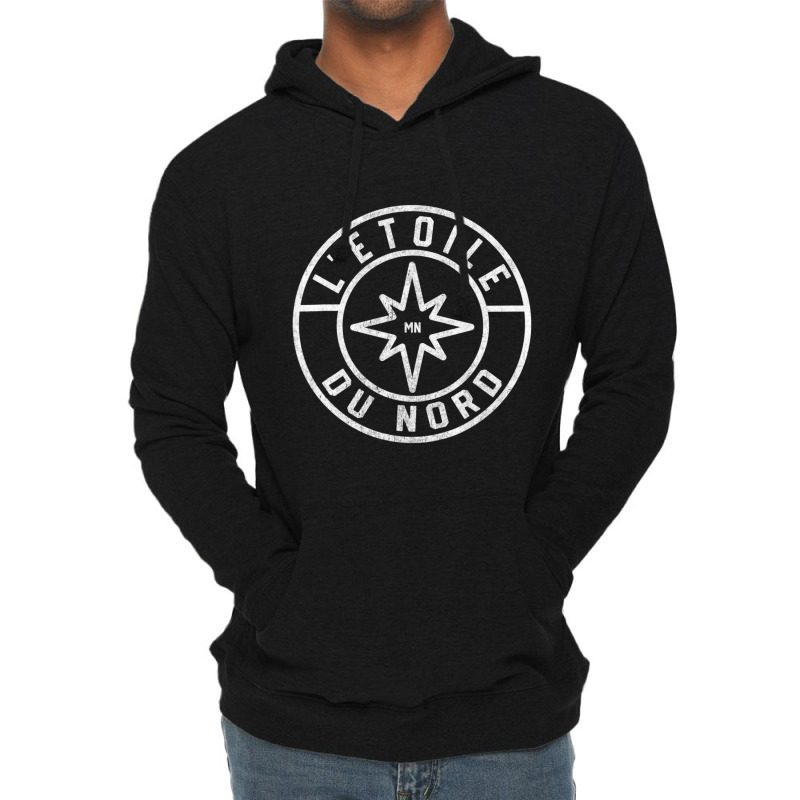 Hot Trend Minnesota L'etoile Du Nord The Star Of The North Lightweight Hoodie | Artistshot