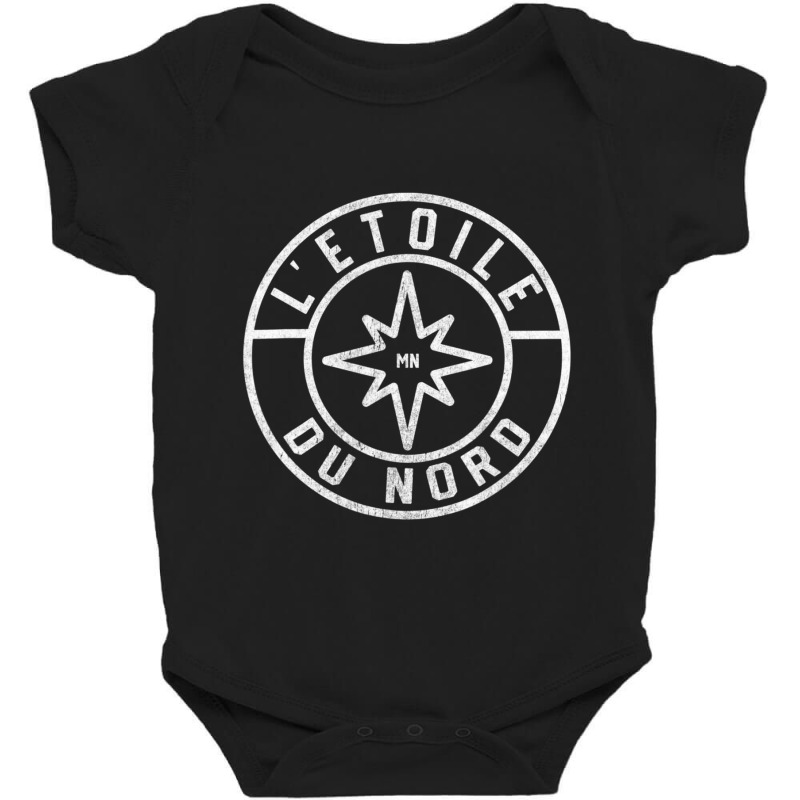 Hot Trend Minnesota L'etoile Du Nord The Star Of The North Baby Bodysuit | Artistshot