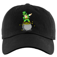 Gold Pot Dabbing Leprechaun  St Patricks Day Boys Men Kids Cap | Artistshot