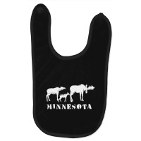 Limited Edition Minnesota Mn Moose Family Baby Bibs | Artistshot