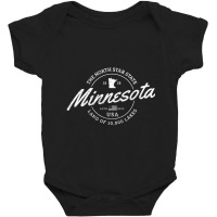 Hot Trend Minnesota North Star State Souvenir 10000 Lakes Baby Bodysuit | Artistshot