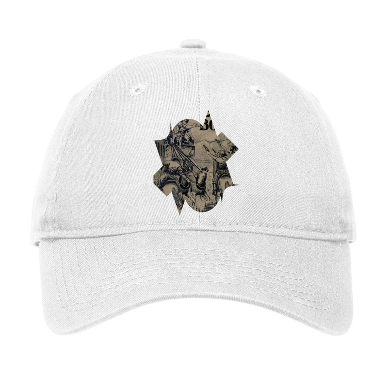 Cow Boys Details Paper Adjustable Cap | Artistshot