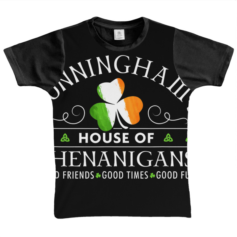 Cunningham  House Of Shenanigans St Patricks Day Tshirt Graphic Youth T-shirt by Kenneth123 | Artistshot