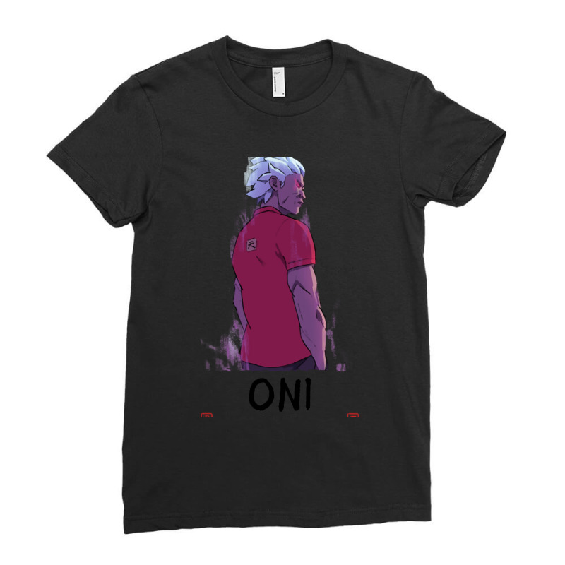 Oni  Casual Style Ladies Fitted T-Shirt by JohannaMay | Artistshot