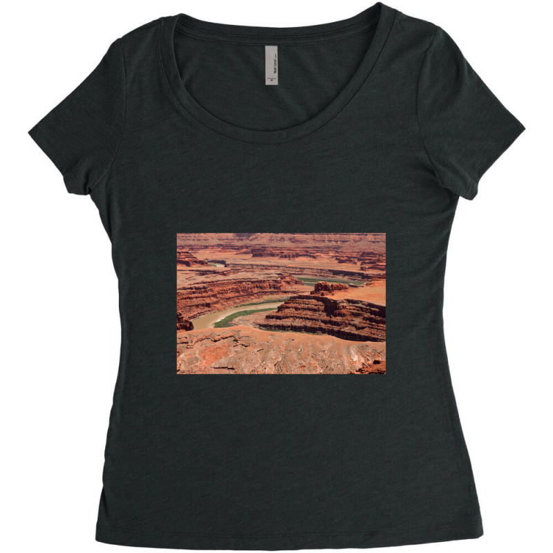 Deadhorse Point The Final Episode Women's Triblend Scoop T-shirt by hapkeluciik | Artistshot