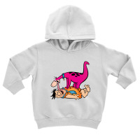 Fred And Dino Toddler Hoodie | Artistshot