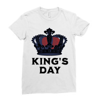 Kingsday T Shirt Amsterdam Koningsdag Kings Day Netherlands Ladies Fitted T-shirt | Artistshot