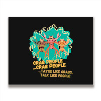 Crab People  11 Metal Print Horizontal | Artistshot