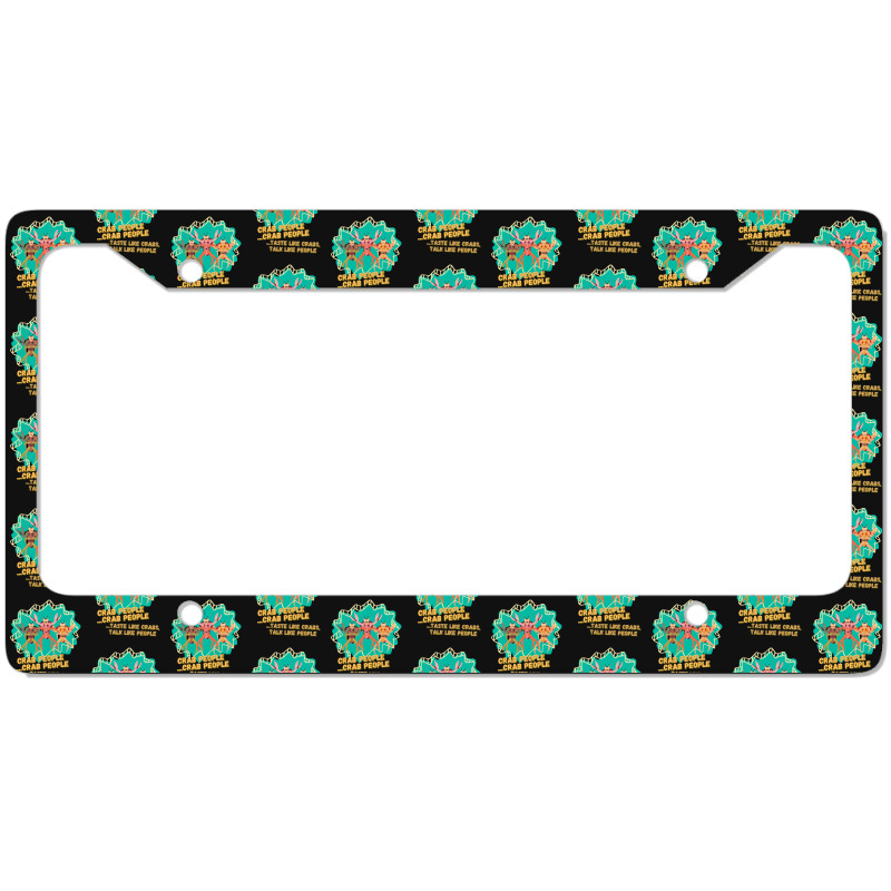 Crab People  11 License Plate Frame | Artistshot