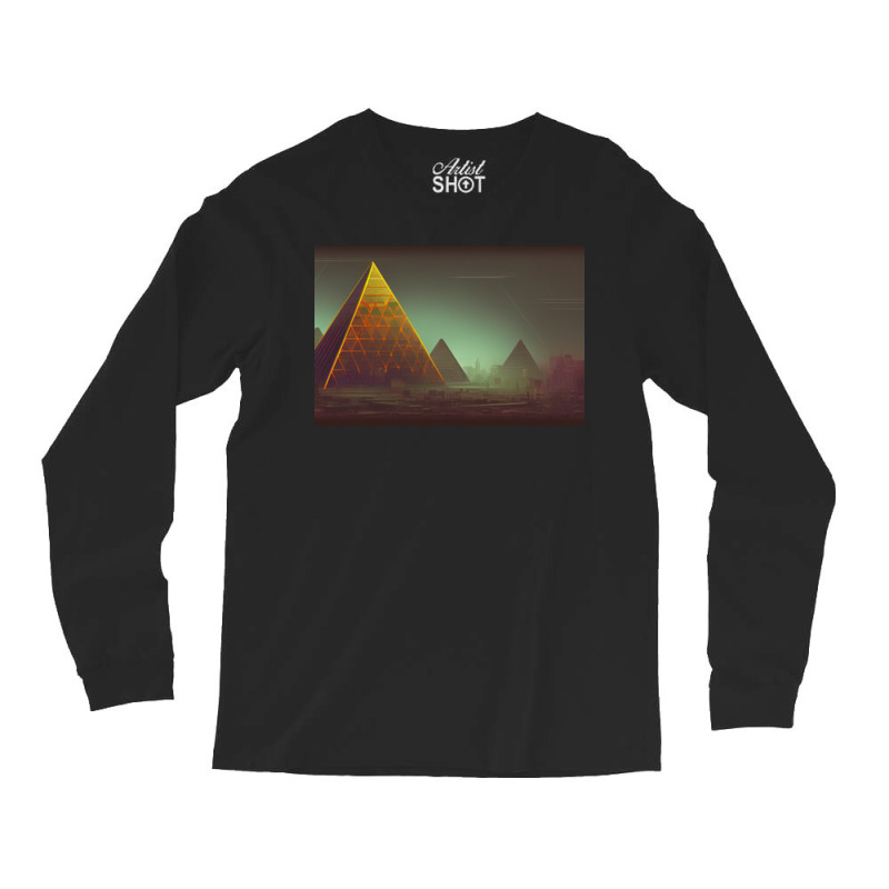 The Pyramids Long Sleeve Shirts | Artistshot