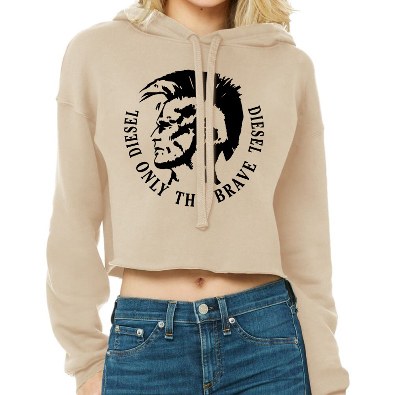 Diesel crop online hoodie