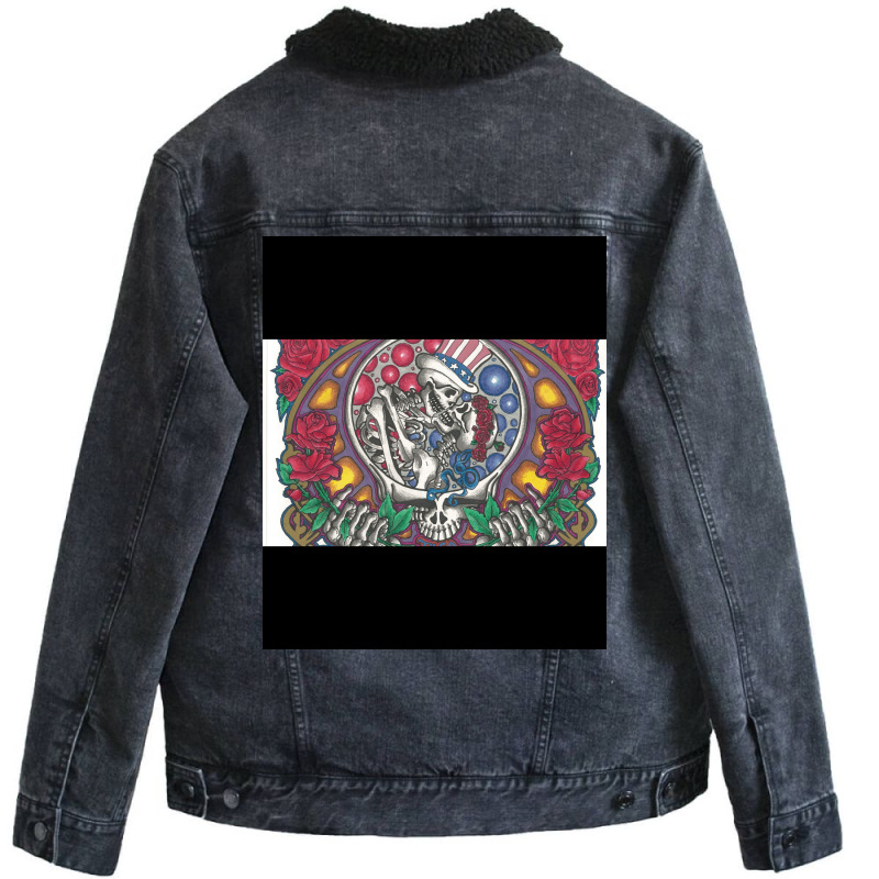 Dead Heady Artwork Grateful Mug  Trending Unisex Sherpa-lined Denim Jacket | Artistshot