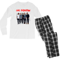 One Direction Watercolor [tw] Men's Long Sleeve Pajama Set | Artistshot