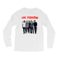 One Direction Watercolor [tw] Long Sleeve Shirts | Artistshot