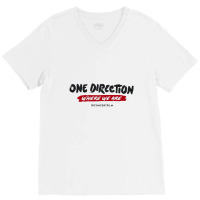 One Direction Where We Are [tw] V-neck Tee | Artistshot