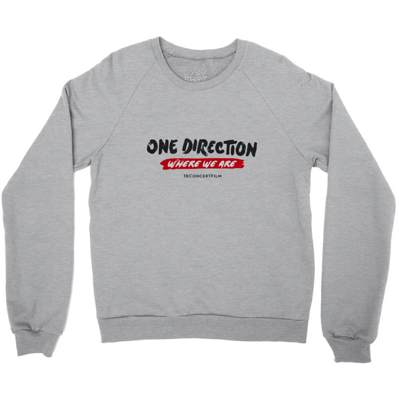 One Direction Where We Are [tw] Crewneck Sweatshirt | Artistshot