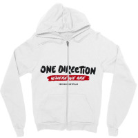 One Direction Where We Are [tw] Zipper Hoodie | Artistshot