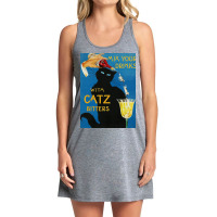 Mix Your Drinks With Catz Cats Bitters Poster Cool Tank Dress | Artistshot